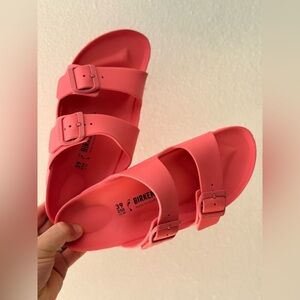 Birkenstock Arizona EVA Sandals in Coral
